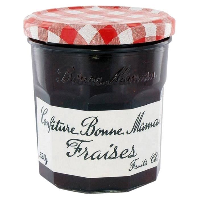 Bonne Maman - Confiture Bonne Maman Fraises (lot de 6)