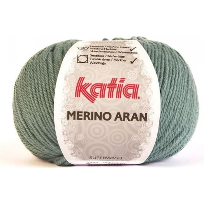 Laine MERINO ARAN Katia 65 Canard