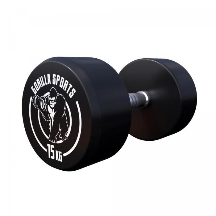 Haltère rond de 15 KG