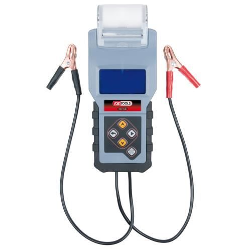 Testeur digital 12V de batterie et circuit de charge avec imprimante intégrée KS TOOLS 550.1646 côté Passager
