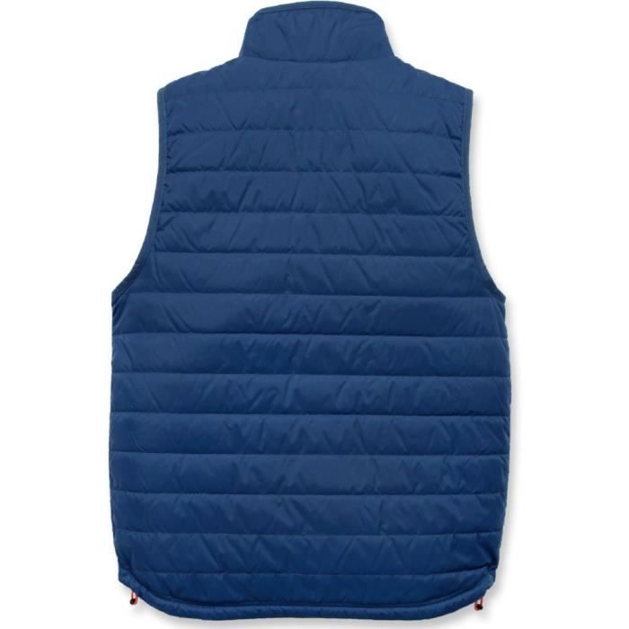 Gilet de travail sans manches Carhartt GILLIAM - Bleu Marine - XXL