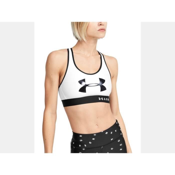Brassière femme Under Armour Mid Keyhole Graphic