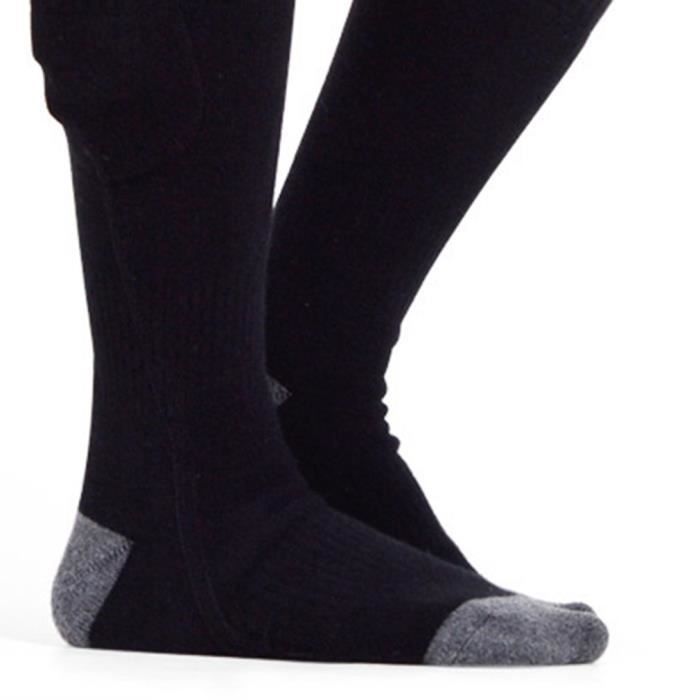 chaussettes chaussette thermique à batterie rechargeable pour hommes et femmes chaussettes