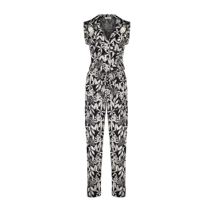 DEELUXE Combinaison à imprimé tropical NESSITA Tropical Print Black