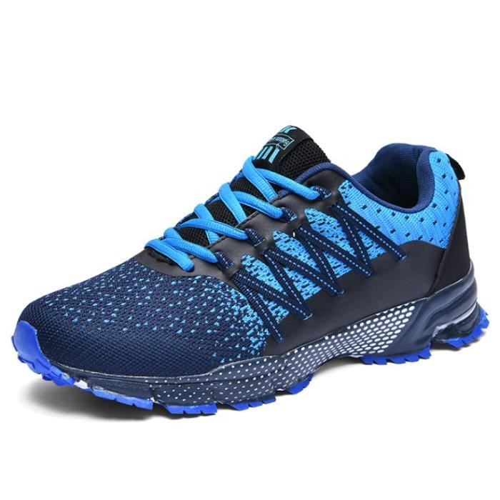 Chaussures de Sport Running Basket Homme Femme Course Trail Entraînement Fitness Tennis Respirantes EU39-EU47