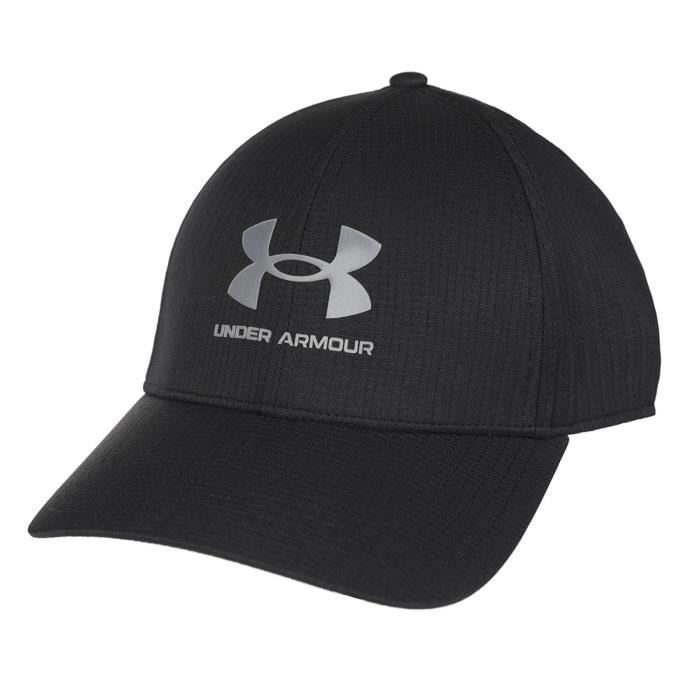 Casquette Under Armour ISOCHILL ARMOURVENT - Réf. 1361529-001. Couleur : Noir. Détails. - Coupe UA Classic Fit : visière préincurvée