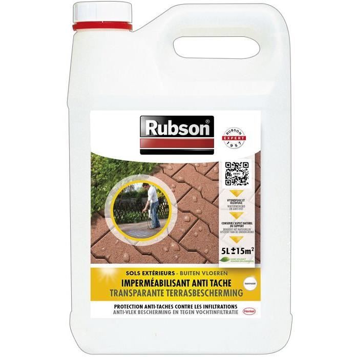 Imperméabilisant anti-taches - sols extérieurs - 5 L