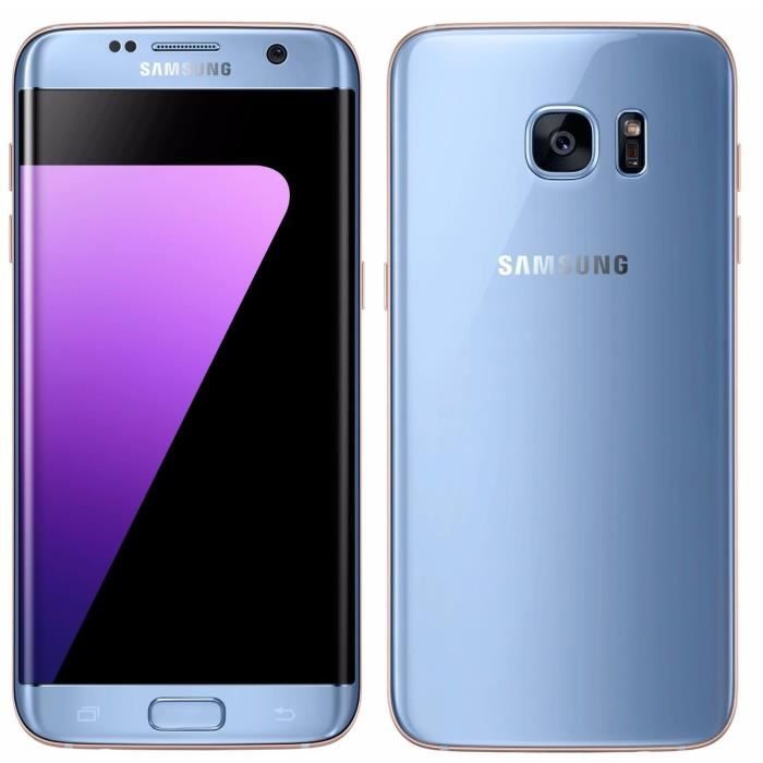 SAMSUNG Galaxy S7 Edge 32 go Bleu - Reconditionné - Très bon état