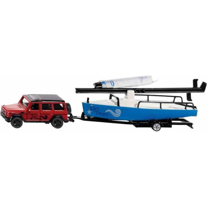 MERCEDES AMG G65 avec bateau à voile