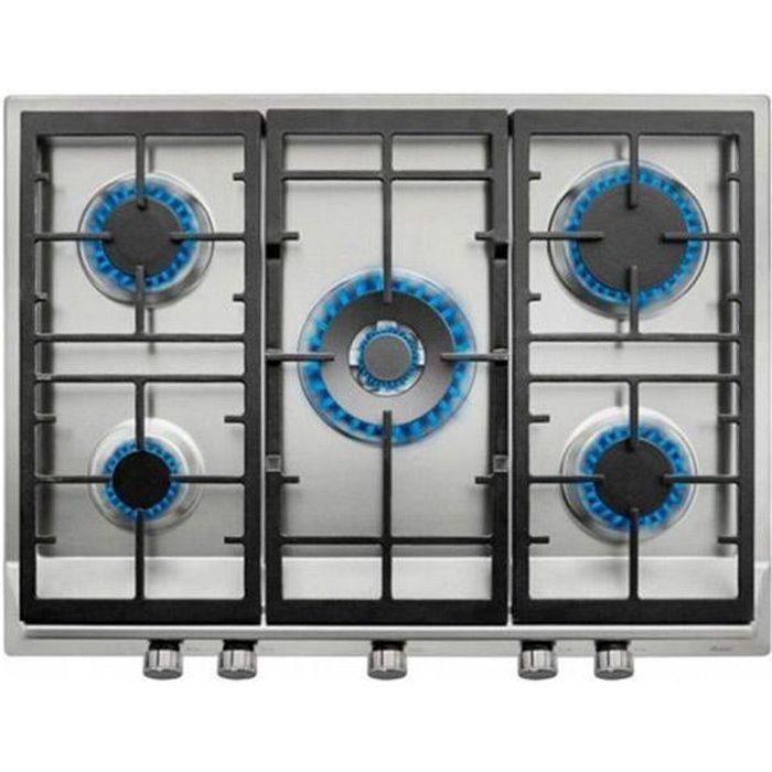 Plaque au gaz Teka EX70.1 5G AIAL 70 cm Acier inoxydable Noir (5 cuisinière)