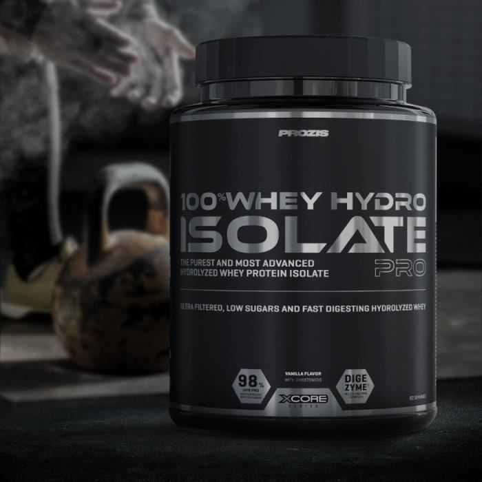 XCORE - 100% Whey Hydro Isolate PRO SS 2000 g - Vanille - Protéine musculation