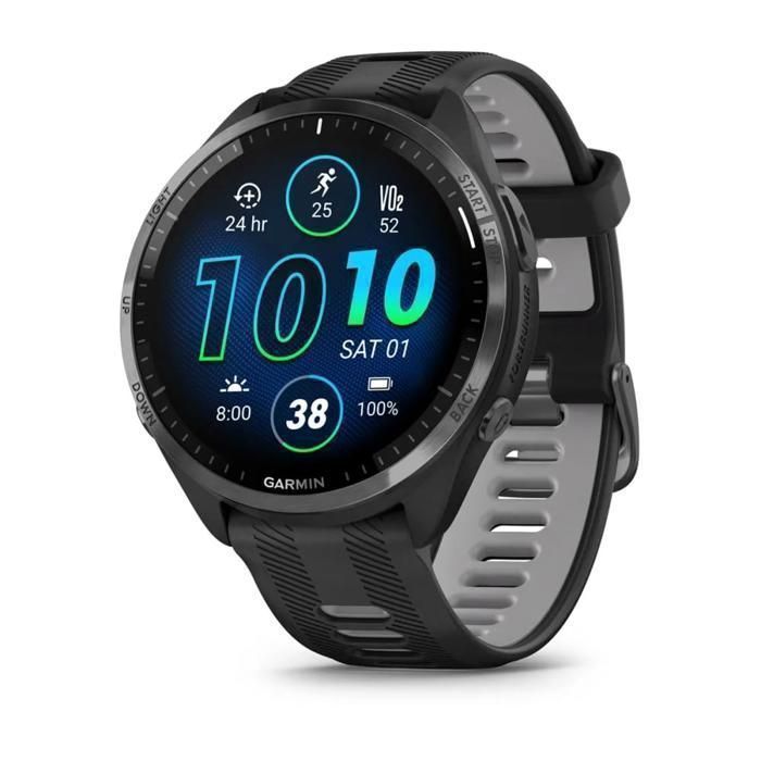 Montre connectée Garmin Forerunner 965 GPS intégré Autonomie 23 jours Écran AMOLED