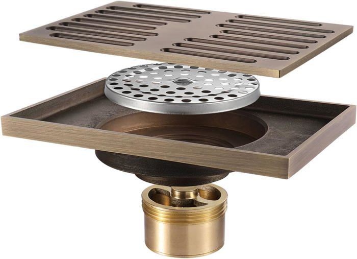 Accessoire De Douche ROHL SDPVC2/3-3144IB – Drain De Douche En Laiton Italien (Neuf)