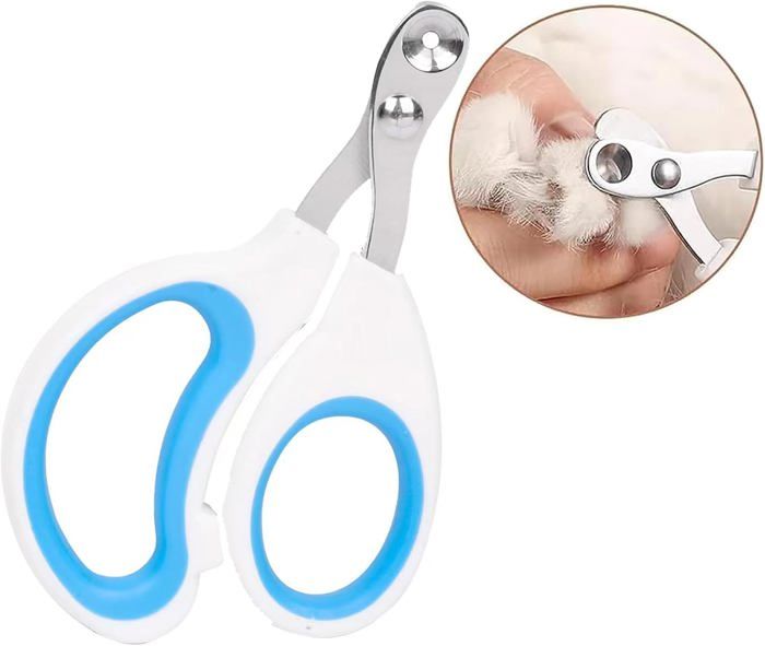 Comparer les prix de Coupe-ongles pour chat avec trou de coupe circulaire – Évitez de trop couper Coupe-ongles–Spécialement conçu pour les chats (bleu)