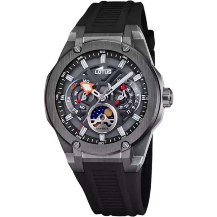 Montre - LOTUS - 18946/6 - Acier inoxydable 316L - Bracelet en caoutchouc - Étanchéité 10 ATM