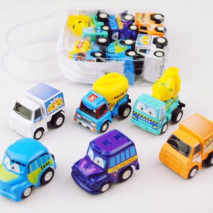 Jouets pour petits garçons voitures à tirer mini véhicules pour enfants cadeaux de fête jeu danniversaire jouets pour tout