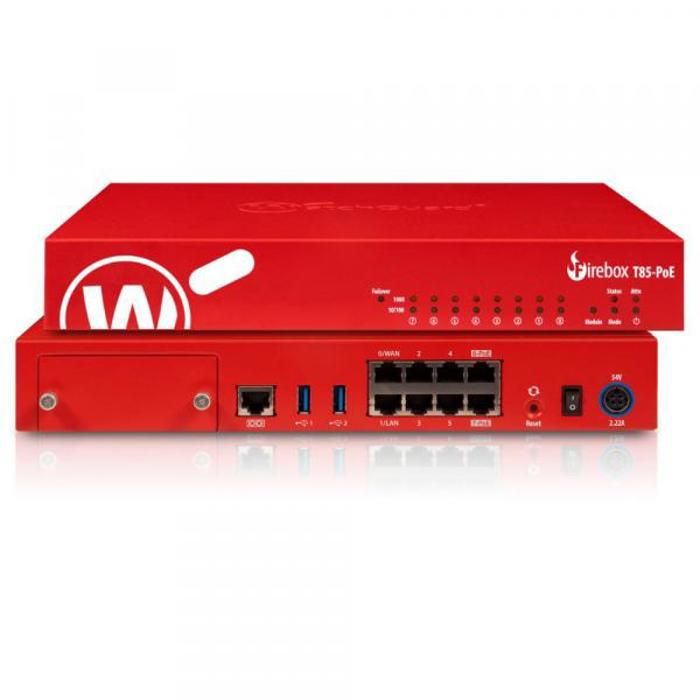WatchGuard Firebox T85-PoE High Availability with 3-yr Standard Support ...