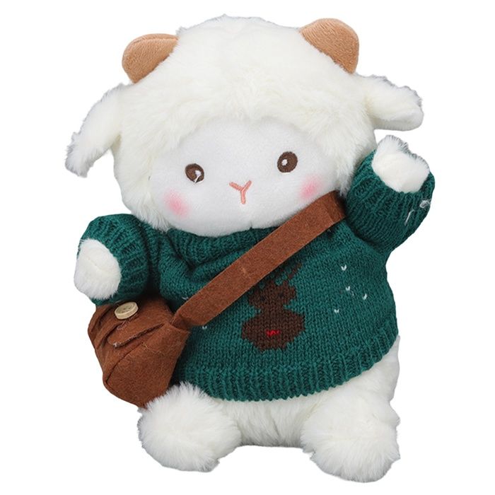 SUPVOX Marionnettes à Doigts – Mouton Et Loup – Peluche Douce – 7,5 Cm – Jeu éducatif Fille Garçon – Dès 3 Ans