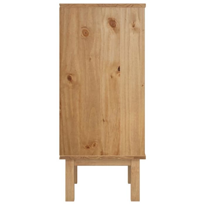 Promotion mai * Armoire à tiroirs - Commode - OTTA 45x39x90 cm bois de pin massif EU6889348579