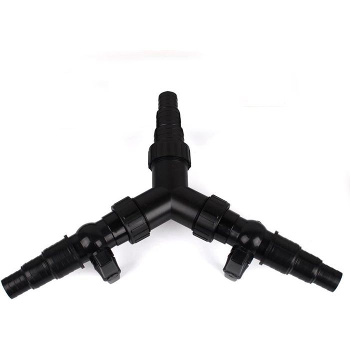 Connecteur De Tuyau En Y Pour Pompe De Bassin Avec Répartiteur Réglable