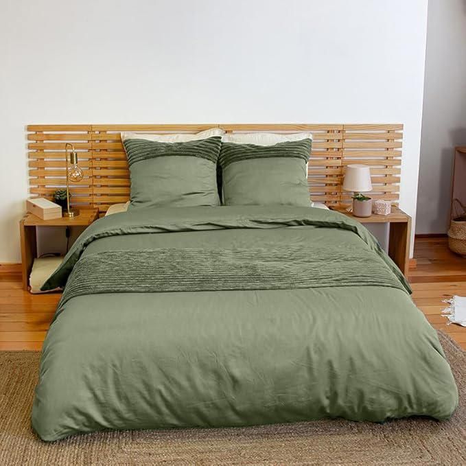 CÔTE DECO - Parure Da Letto 220 X 240 Cm + 2 Federe 63 X 63 Cm