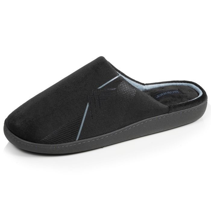 Chaussons Mules Pour Garçon En Polaire - Semelle Ergonomique, Doux Et Chaud, Lavable Machine