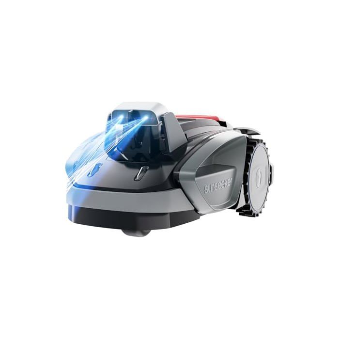 Robot Tondeuse - Sunseeker - V3 - Évitement Obstacles AI - Inclinaison 42% - Faible Bruit