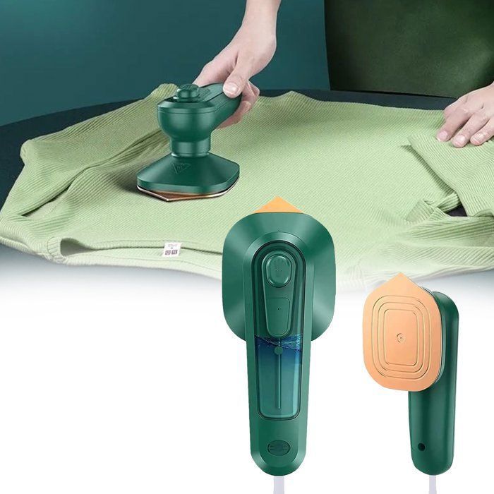 Fer à vapeur mini fer à repasser portatif humide et sec chauffage rapide température constante de 150 ℉ pour la maison voyage - Yulinland