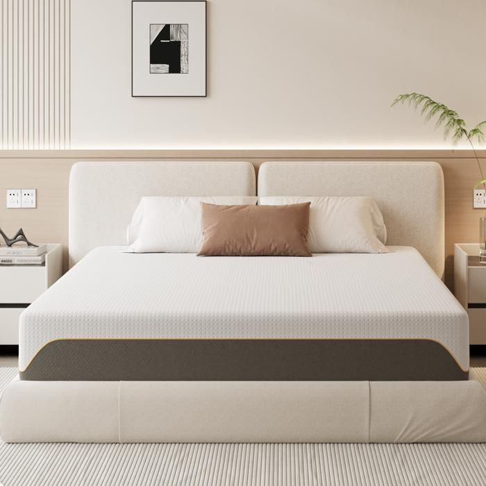 Matelas 140x200 - Hauteur 20 cm - 9 Zones de Confort - Matelas Orthopédique à Mémoire de Forme Froide - Housse en Tissu Amovible