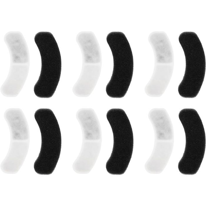 Lot De 12 Filtres Pour Fontaine À Eau Pour Animaux De Compagnie Pour Chats Et Chiens[YF497]