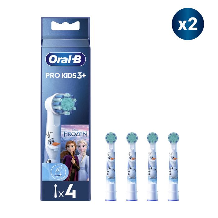Oral B Pro Kids Brossettes Disney La Reine Des Neiges 8 Unités