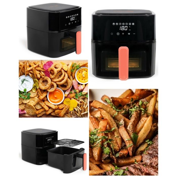 Friteuse sans huile - LIVOO - Air Fryer 45 L - 1200 W - Capacité 45 L - 7 programmes - Livoo