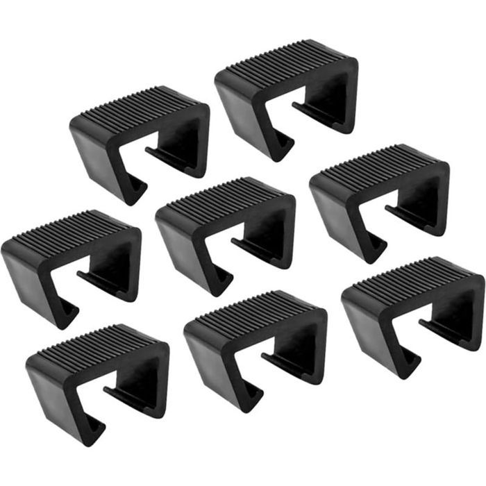 8 Clips Rotin 5 25 cm – Fixation Robuste pour Canapé & Chaise en Osier
