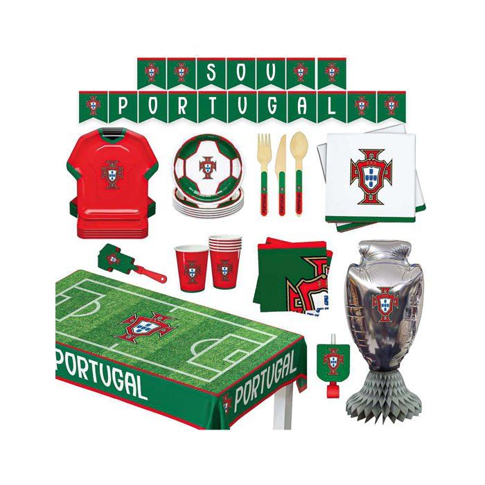 Kit anniversaire Fédération portugaise de football 75 pièces