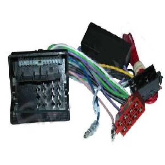 Fiches Connecteurs Autoradio GPS Pour Audi / VW MFD RNS-E - Compatible Modèles Récentes - Neuf