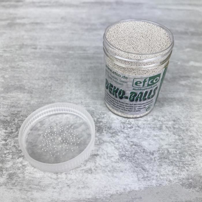 Lot De 100 Billes Verre 16mm Argentées Transparentes - Jeu Et Décoration Fairy Tail & Glitzer Fee