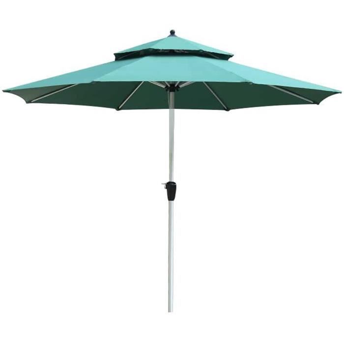 Parasol de Table de Jardin de 9 Pieds, Parasol de Marché de Patio Avec