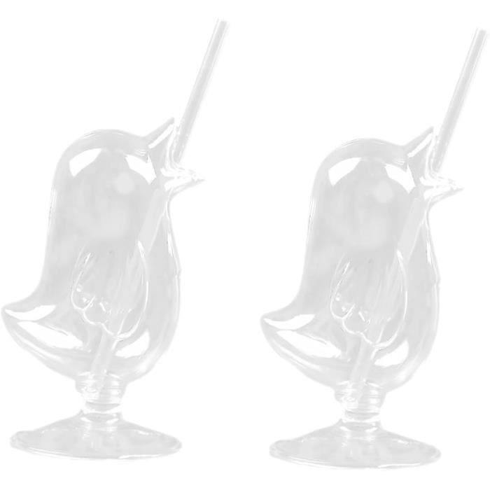 Lot De 6 Marqueurs De Verre En Silicone Motif Oiseaux - Pour Vin Et Fêtes | Anti-Confusion