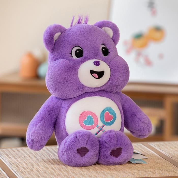 Violet - 45 cm - Ours en peluche de dessin animé pour enfants, Jouet  d'anime, Beurre, Arc-en-ciel, Cadeau d'a - Cdiscount Jeux - Jouets