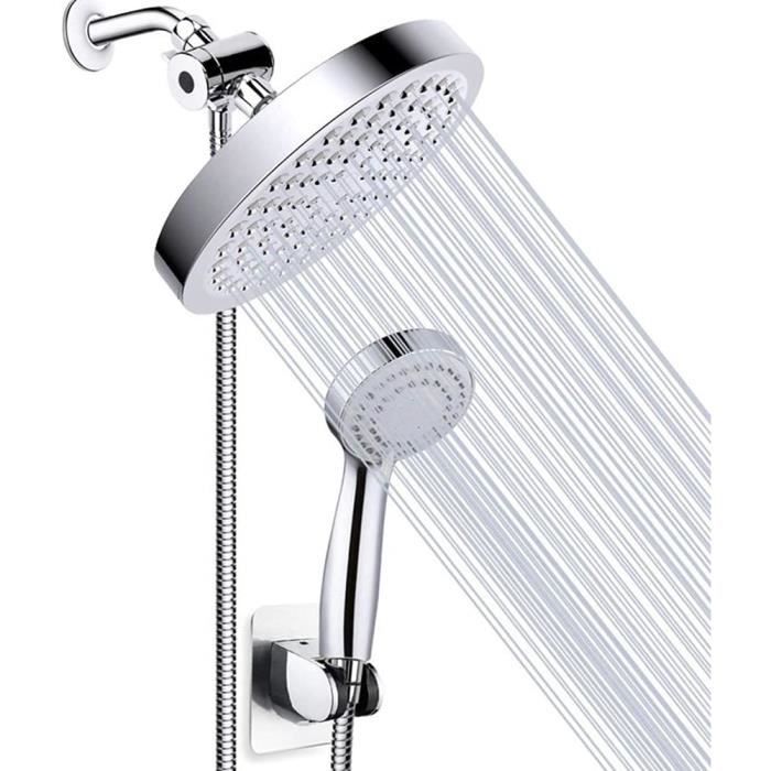 Pommeau de douche haute pression doré et argenté, pommeau de, pommeau de douche