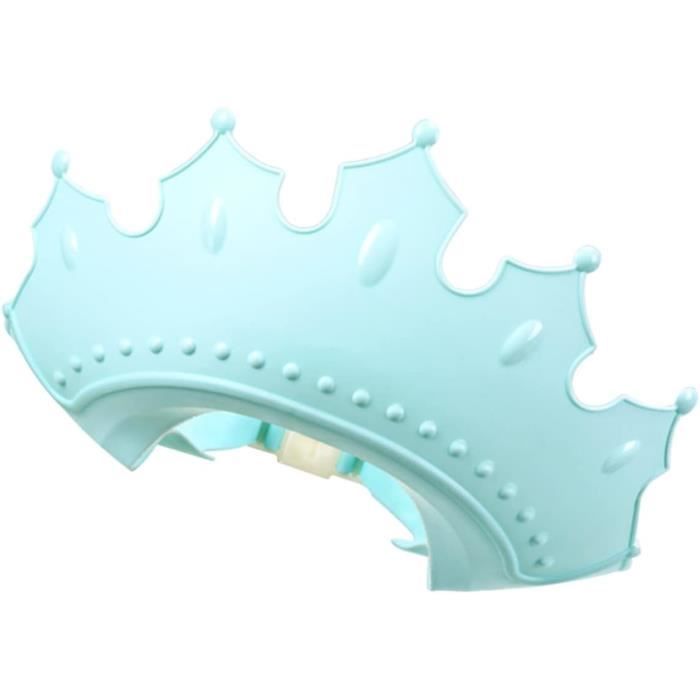 Chapeau De Douche Bébé Romon | Visière Réglable | Protection Yeux/Oreilles | Silicone Doux | Taille 38-60cm (6 Mois-9 Ans)
