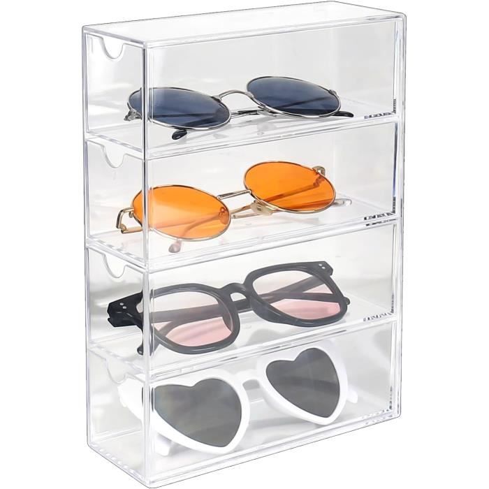 Support Lunettes De Soleil Support De Bureau Objets de Décoration blanc