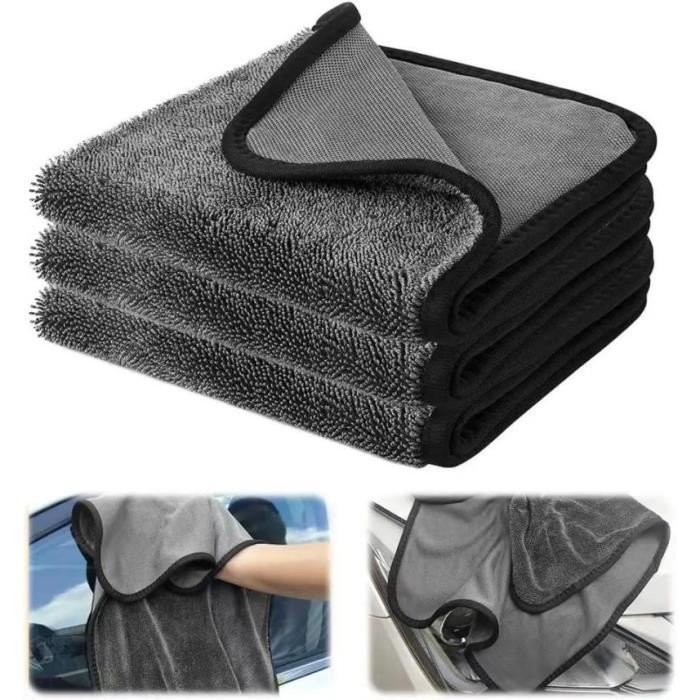 Chiffons en Microfibre Fast Dry, Chiffons de Séchage pour Douche, pour  Retirer l'eau dans La Douche et La Salle de Bain (60 x 90 cm) - Cdiscount  Auto