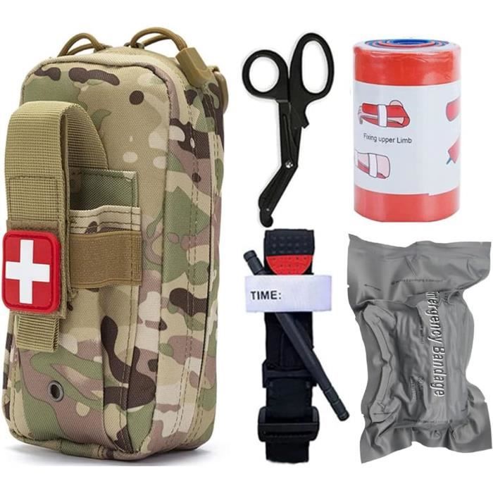 Kit de survie 250 pièces avec sac compatible système M