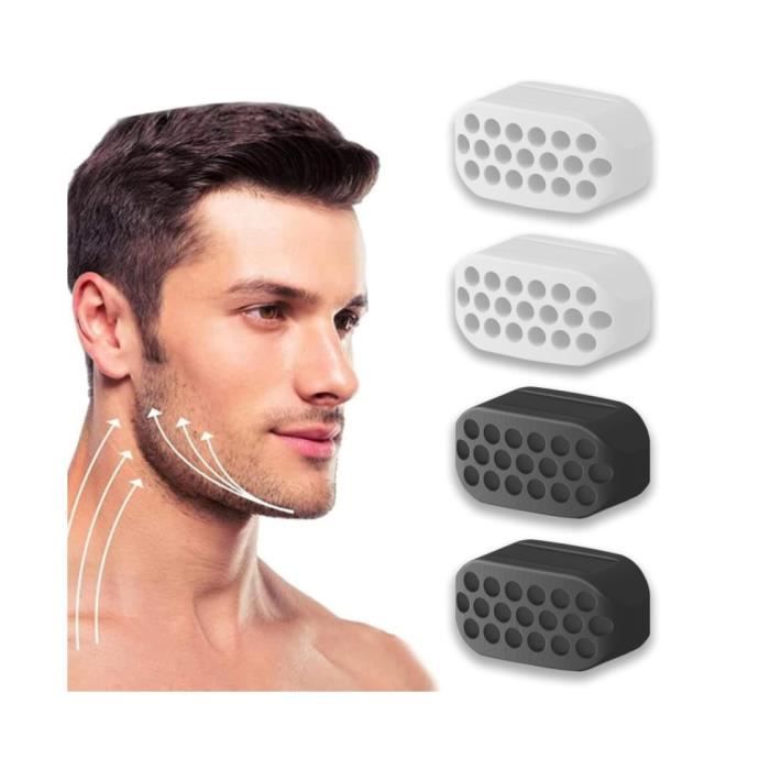 Exerciseur De Mâchoire En Silicone - 3 Niveaux De Résistance Pour Muscler La Mâchoire