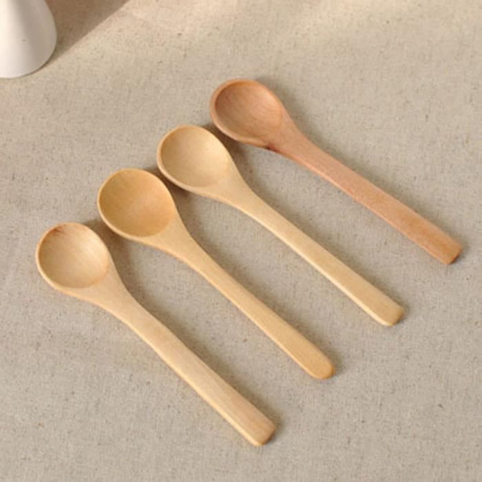 En Bois Petit Little Mini pelle à sel sucre café cuillère de cuisine cuisson outil
