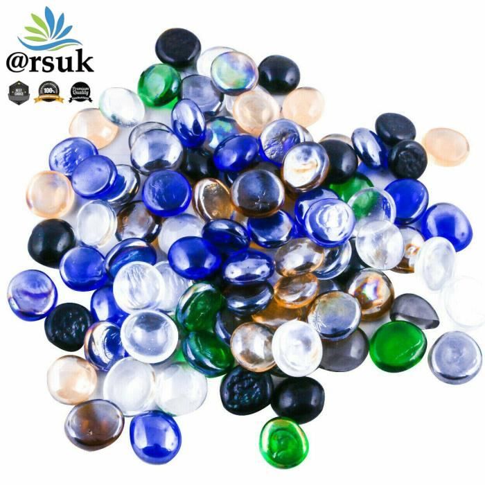 Mélange De Pierres Précieuses Naturelles 900 G - Taille 7-9 Mm Ou 9-12 Mm - Pour Aquariums, Décoration Plantes, DIY