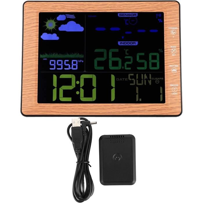 2 Mini Hygromètres Thermomètres Numériques - Grand Écran LCD, Précision 0,1°C, Pour Maison, Bureau - 4