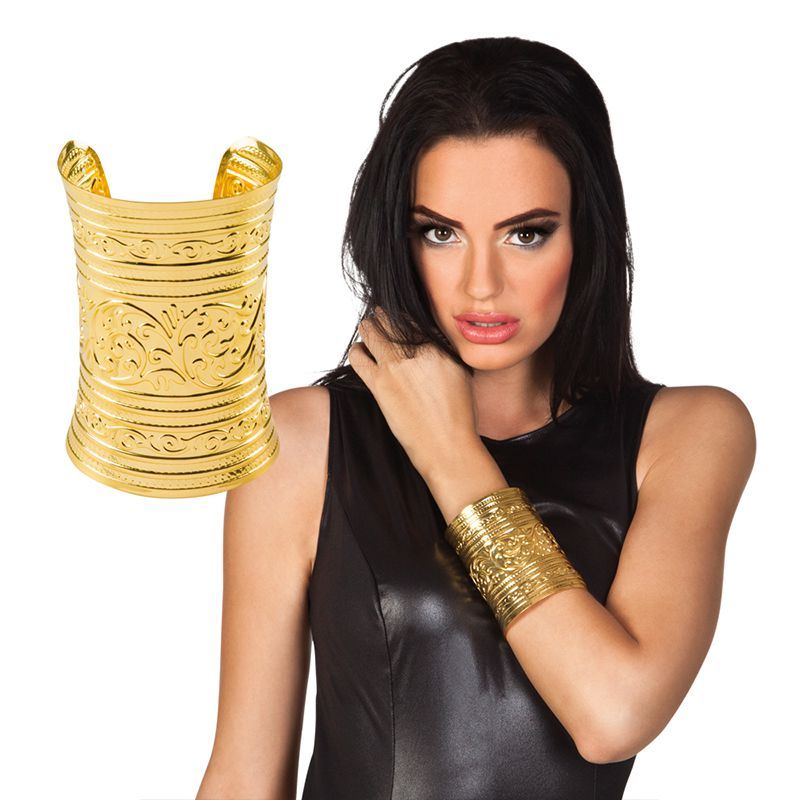 Bracelet égyptien Reine du Nil doré - Femme - Accessoire de déguisement