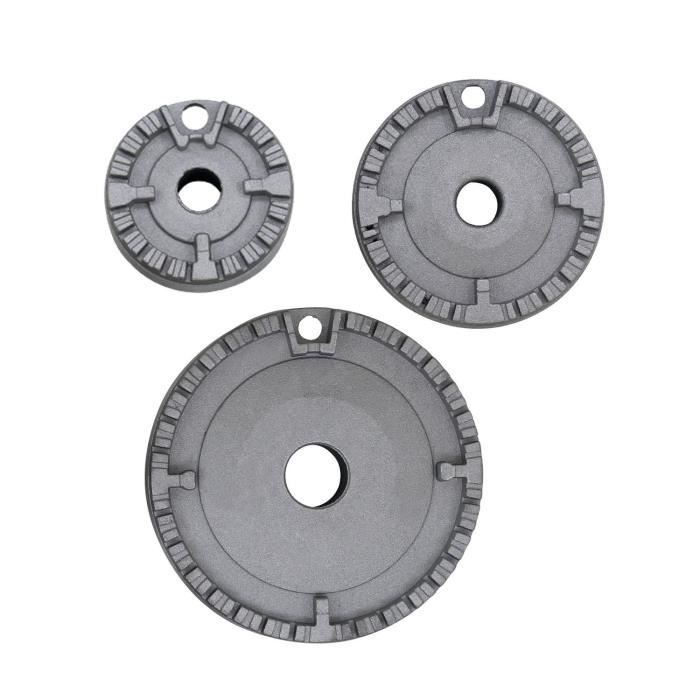 Capuchon De Brûleur De Cuisinière à Gaz Universel - Concave - Compatible Plupart Des Modèles - En Fer